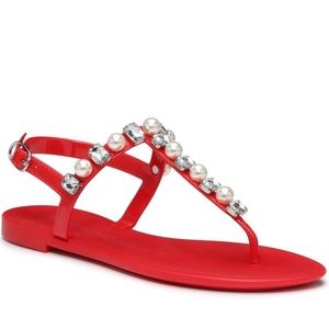 Stuart Weitzman Goldie Jelly Sandal